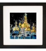 F11306 Éclats Dorés sous le Ciel Nocturne