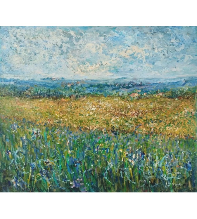 3351 Champ de Fleurs en Été