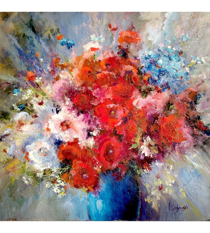 3363 Brilliant floral harmony