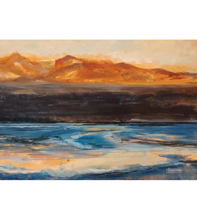 3366 gold reflections on the horizon