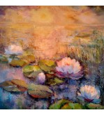 3345 Twilight on the Water Lilies