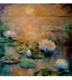 3345 Twilight on the Water Lilies