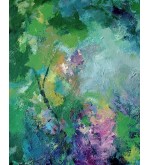 Painting by Iryna Malynovska 2026 – Dawn Breaking 73 x 92 cm