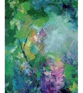 Painting by Iryna Malynovska 2026 – Dawn Breaking 73 x 92 cm