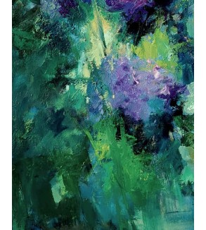 Painting by Iryna Malynovska 2026 – Dawn Breaking 73 x 92 cm