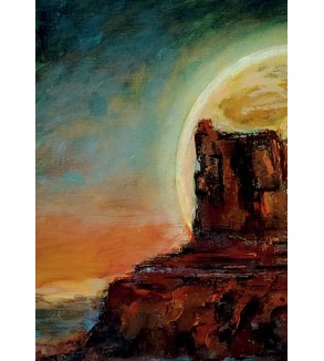 6028 Monument Valley under the Full Moon