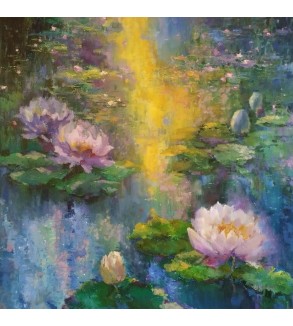Rayons de Lumière sur les Nénuphars iryna malynovska