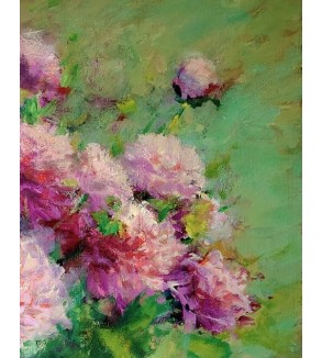 6027 Peonies and Rosé iryna malynovska