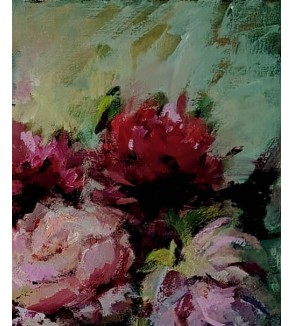 bouquet de pivoines épanouies iryna malynovska