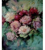 bouquet de pivoines épanouies iryna malynovska