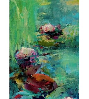Water Lilies in Light iryna malynovska