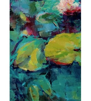 Water Lilies in Light iryna malynovska