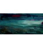 Emerald Horizon, original painting by Iryna Malynovska.