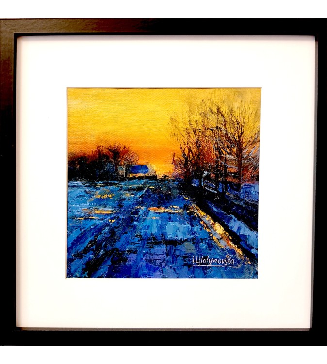 F1003 Iryna Malynovska Crépuscule Glacé