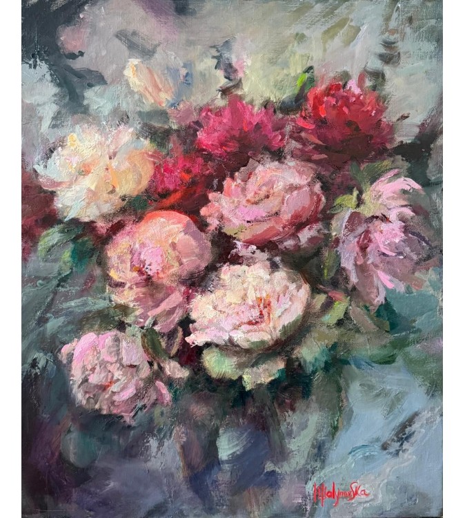 3367 Bouquet of Blooming Peonie