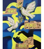 7021 Doves of Peace in Many Languages — Iryna Malynovska