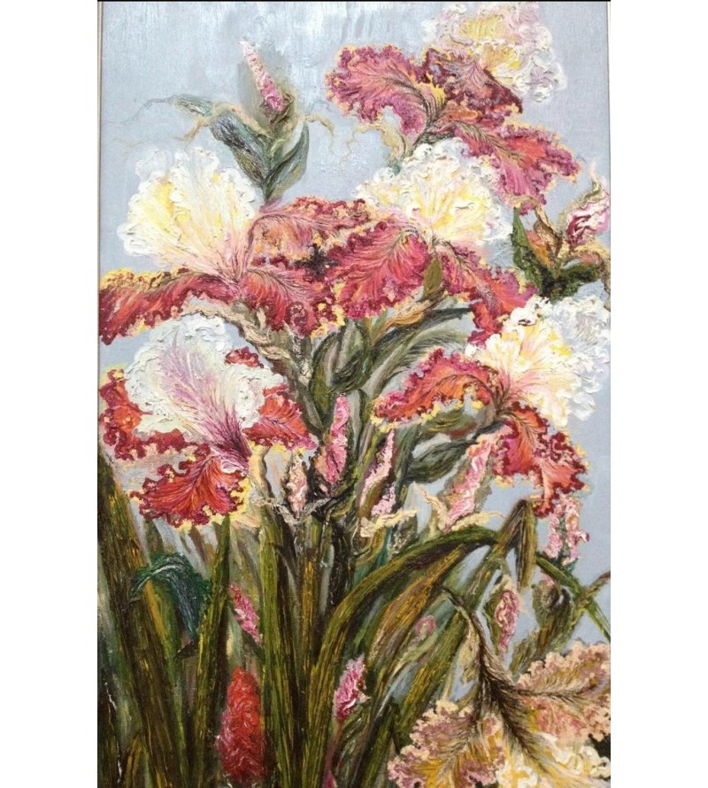 7027 Fleurs roses en bouquet — Iryna Malynovska