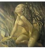 7039 Seated Woman in the Forest — Iryna Malynovska