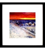 "Éclats de l’Hiver", une œuvre spectaculaire d’Iryna Malynovska