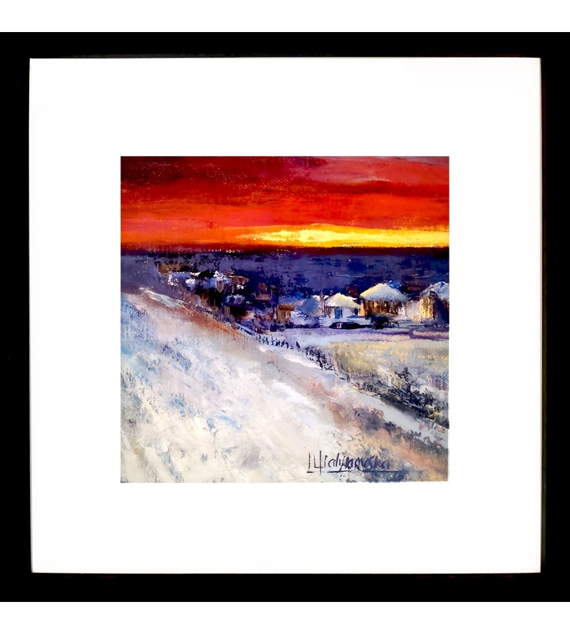 "Éclats de l’Hiver", une œuvre spectaculaire d’Iryna Malynovska